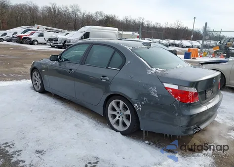 2006 BMW 550I from USA, damaged, VIN WBANB53576CP02566